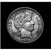 Image 1 : 1914-p Barber Dime 10c Grades ms63+  PQ
