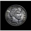 Image 2 : 1914-p Barber Dime 10c Grades ms63+  PQ