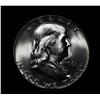 Image 1 : 1961-d Franklin Half Dollar 50c Grades ms64