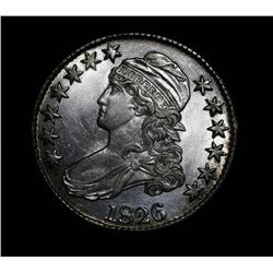 1826-p Capped Bust Half Dollar Grades ms61