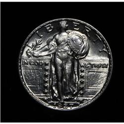 1927-p Standing Liberty 25c Grades Gem Uncirculated ms65   FH/FS?