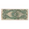 Image 2 : 1917 $2 Large Size Legal Tender Note Grades Fine 12