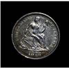 Image 1 : 1878-p Seated Liberty 10c grades au58