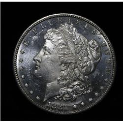 1881-s Morgan Dollar grades ms63 DMPL