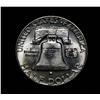 Image 2 : 1963-d Franklin Half Dollar 50c Grades ms64