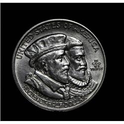 1924 Huguenot-Walloon Tercentenary Commemorative 50c Grades Choice Uncirculated ms64