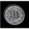 Image 2 : 1865 3 Cent  Nickel Grades Select Uncirculated ms63  CIVIL WAR ISSUE