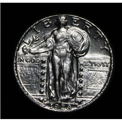 1928-s Standing Liberty 25c Grades ms63 FH