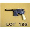 Image 2 : Customized Broomhandle Model Mauser late Post-war  Bolo Model semi-auto pistol, 7.63mm cal., 4”  bar