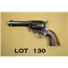 Image 2 : Colt SAA revolver, .45 cal., 4-3/4” barrel, brown  patina, wood grips, #156614. This gun is in  over