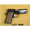 thumbnail image 2 of Checker Pattern Jet Black Pistol Grips For Star PD Handgun - Replacement Grips 2 of 9