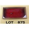 Image 1 : Lot of misc. display cases including two wood  hinged lid boxes that are modern in construction  and