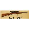Image 1 : Ruger Mini-14, .223 caliber, mounted with Bushnell  sport-view 4x scope. Fine to excellent. Slight  