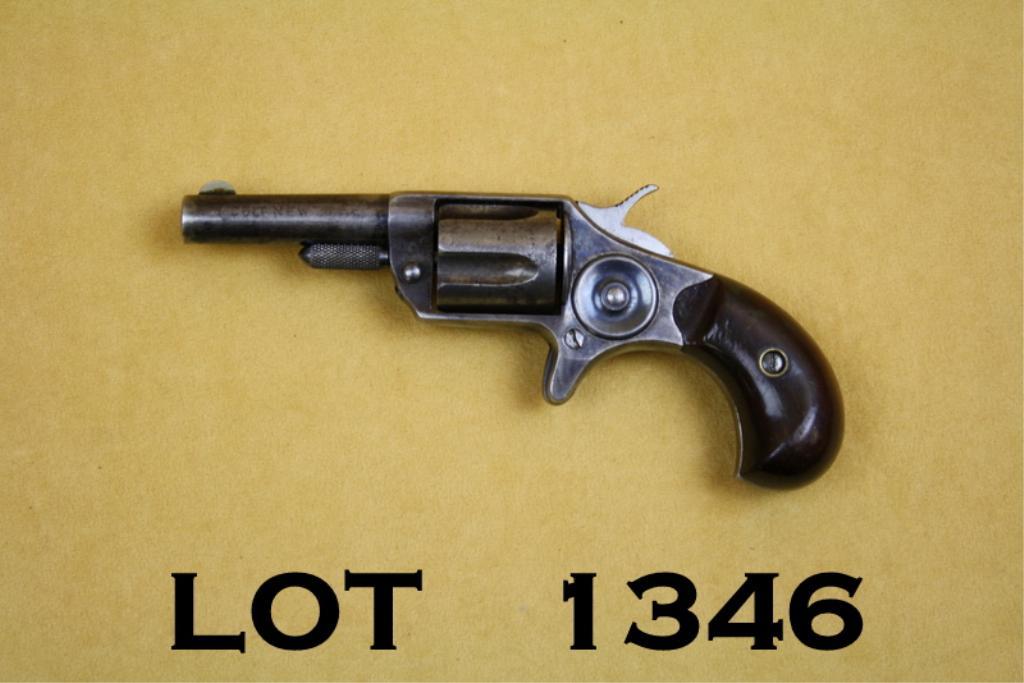 Colt Newline .30 caliber revolver, blue and case hardened finish