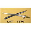 Image 2 : French sword bayonet, Setienne Arsenal,  1870-dated. Good to very good condition, with  matching sca