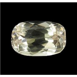 5.5ct Lemon Green Kunzite Afghanistan Oval Cut Appraisal Estimate $1375 (GEM-26161)