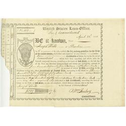 United States Loan Office Certificate