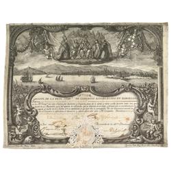 Real Compania De Comercio Establecida En Barcelona