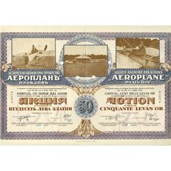 Societe Anonyme Par Actions Aeroplane Plovdiv