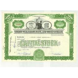Liberty Real Estate Bank & Trust Company Stock