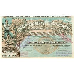 Fomento De Obras Y Construcciones Sociedad Anonima