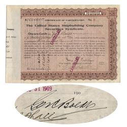 United States Shipbuilding Company Securities Syndicate