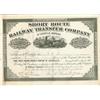 Image 1 : Short Route Railway Transfer Company - Signed By Collis P. Huntington As President