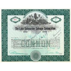 Lake Submarine Salvage