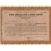 Image 1 : North American Light And Power Company-signed By Clement Studebaker, Jr.