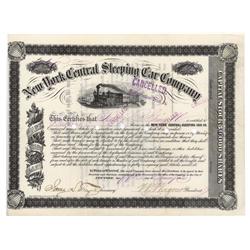 New York Central Sleeping Car Company - Issued To George B. Grinnell