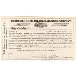 Chicago And Rock Island Rail Road Company