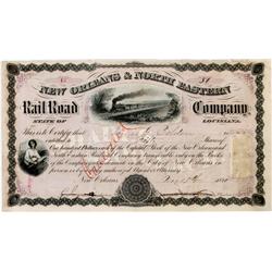 Stock Certificate Signed By Confederate General James Longstreet