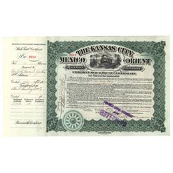 The Kansas City, Mexico And Orient Railway Issued To Lady Mary Egerton
