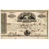 Image 1 : ILION BANK STOCK SIGNED AS PRESIDENT BY THE FOUNDER OF THE REMINGTON GUN COMPANY ELIPHALET REMINGTON