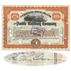 Image 1 : Chicago, Rock Island & Pacific Railway Co. Issued To And Signed On Verso By The Creator Of "The Gibs