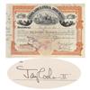 Image 1 : Issued To Jay Cooke Iii And Signed By Jay Cooke Iv