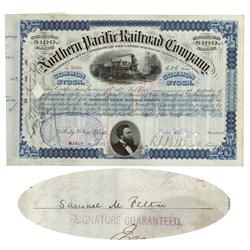 Northern Pacific Issued To Samuel Felton, Who Helped Ensure The Failure Of An 1860 Assassination Att