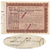 Image 1 : United States Shipbuilding Company Securities Syndicate Issued To And Signed By George Jay Gould