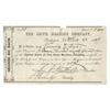 Image 1 : A Rare Early Stock Certificate of The Howe Machine Company Stock Signed by Elias Howe’s Early Partne
