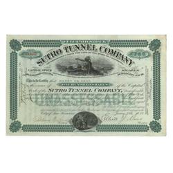 The Sutro Tunnel Company - A Nineteenth Century Engineering Marvel