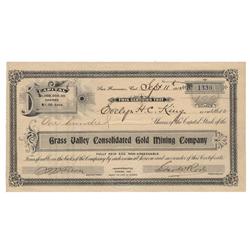 Grass Valley Consolidated Gold Mining Co.