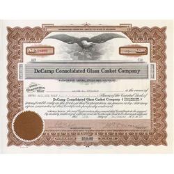 Decamp Consolidated Glass Casket Company