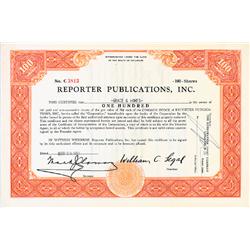 Reporter Publications Stock