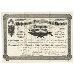 Richardson Fire Escape & Elevator Company