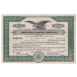 Agricultural Machinery Corp.