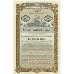 State Of North Dakota School District Bond