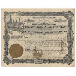 International Oil Company Stock