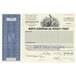 Specimen North European Oil Royalty Trust Stock