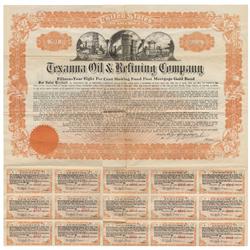 Texanna Oil & Refining Company Bond