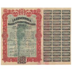 La Concordia Compania Petrolera Y Urbanizadora Franco-Mexicana, S. A. 